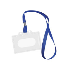 Ecuson 55x90mm orizontal, cu panglică albastră 42cm FOROFIS 91639 (50/500)