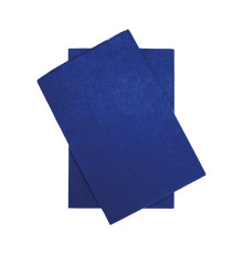 Fetru moale, 20*30 cm, 20 coli, 1 mm, albastru, 7730 (100)