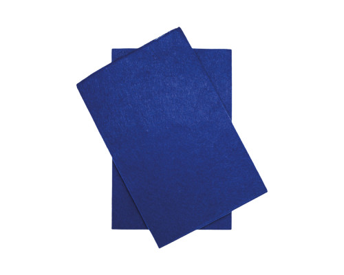 Fetru moale, 20*30 cm, 20 coli, 1 mm, albastru, 7730 (100)