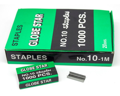 Скобы для степлера N10 Glob Star (20) Скобы для степлера N10 Glob Star (20)