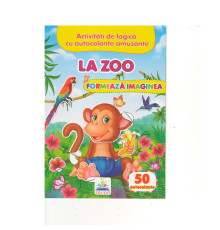 Formeaza imaginea. La zoo. 50 autocolante N*6494