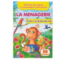 Formeaza imaginea. La menagerie. 50 autocolante N*6494