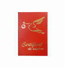 Coperta pentru acte "Certificat de nastere" rosu CC*