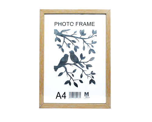 Rama foto A4 cu suport lemn deschis 15-02-01 CM*0375