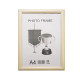 Rama foto A4 cu suport lemn dechis 20-01-10 CM*0412