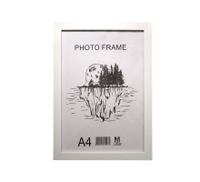 Rama foto A4 st. cu suport alba 20-02-03b CM*0474