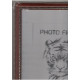 Rama foto A3 cafeniu cu ornament auriu 29-01-02 CM*0719