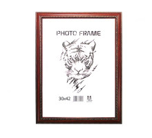 Фоторамка A3 коричневая с золотым орнаментом 29-01-02 CM*0719