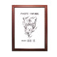 Rama foto A3 cafeniu cu ornament auriu 29-01-02 CM*0719