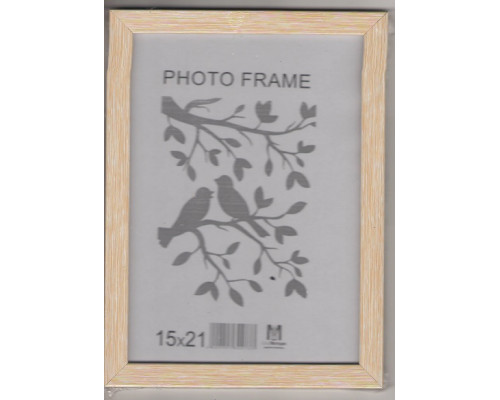Rama foto A5 15*21 cu suport lemn deschis 15-02-01 CM*0733