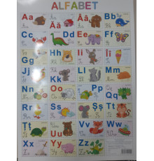 Poster Alfabet (p/u decupare) 69*48cm 111073 C*0104 (100)