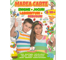 Marea carte. Enigme+jocuri, labirinturi +rebusuri N*3356