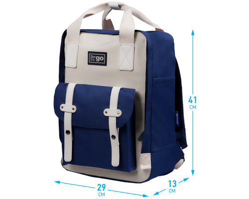 Rucsac 1sectii 41*29*13сm, Berlingo Casual "Classic" RU06972 Rucsac 1sectii 41*29*13сm, Berlingo Casual "Classic" RU06972