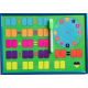 Tabla magnetica (308*207) ceas+marker (dubla) (28)
