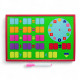 Tabla magnetica (308*207) ceas+marker (dubla) (28)