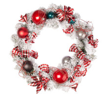 Венок "Конфетти" d- 35см. с декором 904389