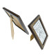 Rama foto A6 cu suport gri inchis cu ornament bronz R388 A*938 CM*1389