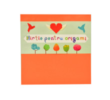 Hartie colorata pe ambele parti, A4, 12 file, "Origami" P*2296 (30)