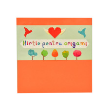 Hartie colorata pe ambele parti, A4, 12 file, "Origami" P*2296 (30)