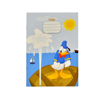 Тетрадь евро 24 листов, косая линия, твердая обложка, Р*2678 (80)