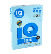 Бумага А4 голубая "IQ-Color"80g/m2, 500л, MB30