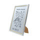 Rama foto A4 st. cu suport alb cu aur 15-01-01 CM*8382