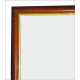 Rama foto A4 st. cu suport cafeniu cu aur 15-01-03 CM*8405