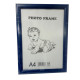 Rama foto A4 st. cu suport albastru 20-01-06 CM*8467