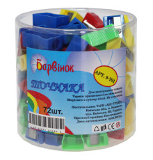 Ascutitoare plastic dreptunghiular. asorti БАРВИНОК 9-701 (72)