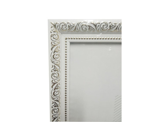 Фоторамка A5 15*21 c ножкой-подставкой белая с золотом 15-01-01 CM*9112