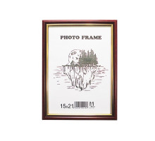 Rama foto A5 15*21 cu suport cafeniu cu aur 15-01-03 CM*9136