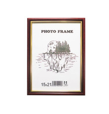Rama foto A5 15*21 cu suport cafeniu cu aur 15-01-03 CM*9136
