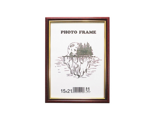Rama foto A5 15*21 cu suport cafeniu cu aur 15-01-03 CM*9136