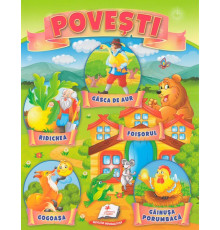 Carte cu povesti 8 ''Ridichea'' N*4414