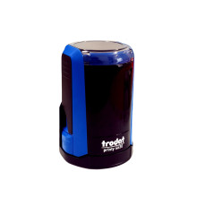 Stampila autotusanta, rotunda R30, Trodat Printy 4630, albastra, asorti