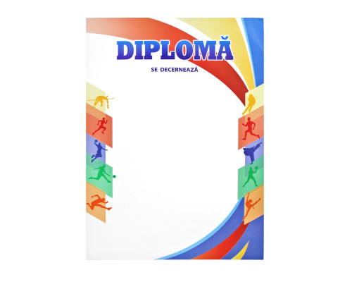707401 Diploma A4 Sport multicolor S12 (100)
