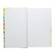 Блокнот B6 (125x200) 80л, клетка, интегр. картон, микрорельеф, FR*2075 (4/40)