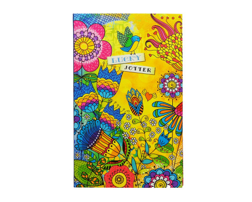 Блокнот B6 (125x200) 80л, клетка, интегр. картон, микрорельеф, FR*2075 (4/40)