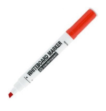Marker rosu p/u tabla whiteboard (teșit) Centropen 8569 rosu (10)