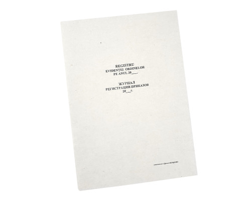 Registru evidentei ordinelor 48file