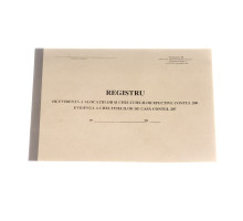 Registru de evidenta a alocatiilor si cheltuielilor 200/207 F-309 96 foi