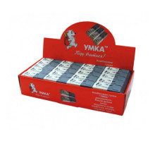 Ластик комбинированный бело-серый ЛС02/80, УМКА (80)