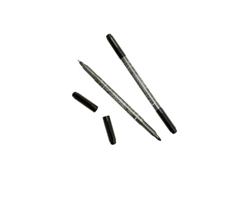 Маркер для CD/DVD 3616 Centropen, двусторонний, 0,6-2,5мм, черный (10)