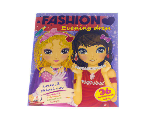 Fashion Evening Dress. 36 autocolante mari N*0720