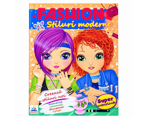 FASHION Stiluri moderne. Super autocolante mari N*0713