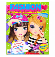FASHION Coafura si manichiura. Super autocolante N*0683