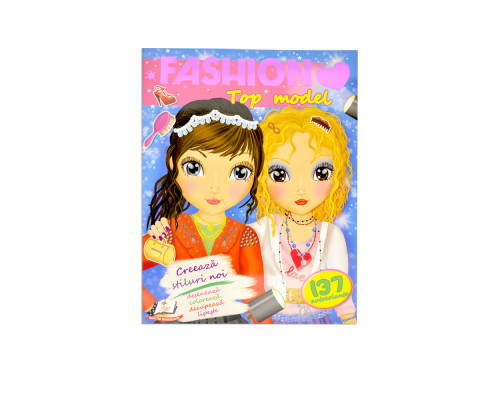 FASHION Top Model. Super autocolante N*0706