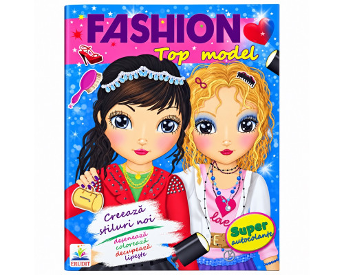 FASHION Top Model. Super autocolante N*0706