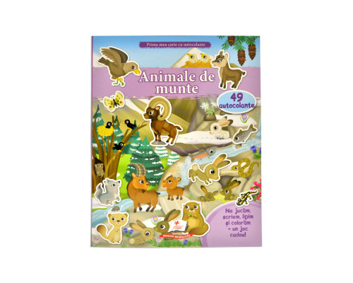 Autocolante. Animale de munte. 49 autocolante N*0973 (20Х25,5)