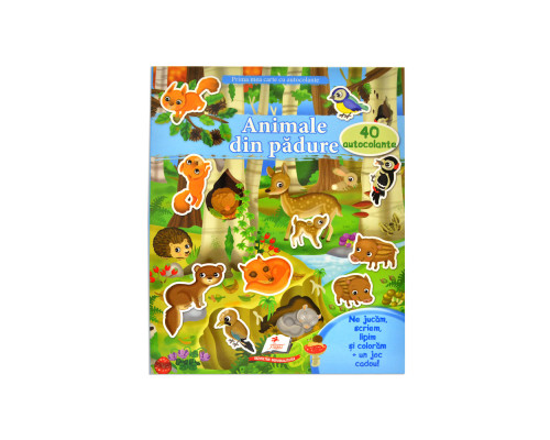 Autocolante. Animale din padure. 40 autocolante N*1062 (20Х25,5)